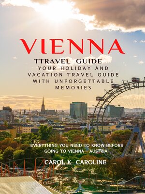 cover image of Vienna Travel Guide 2024